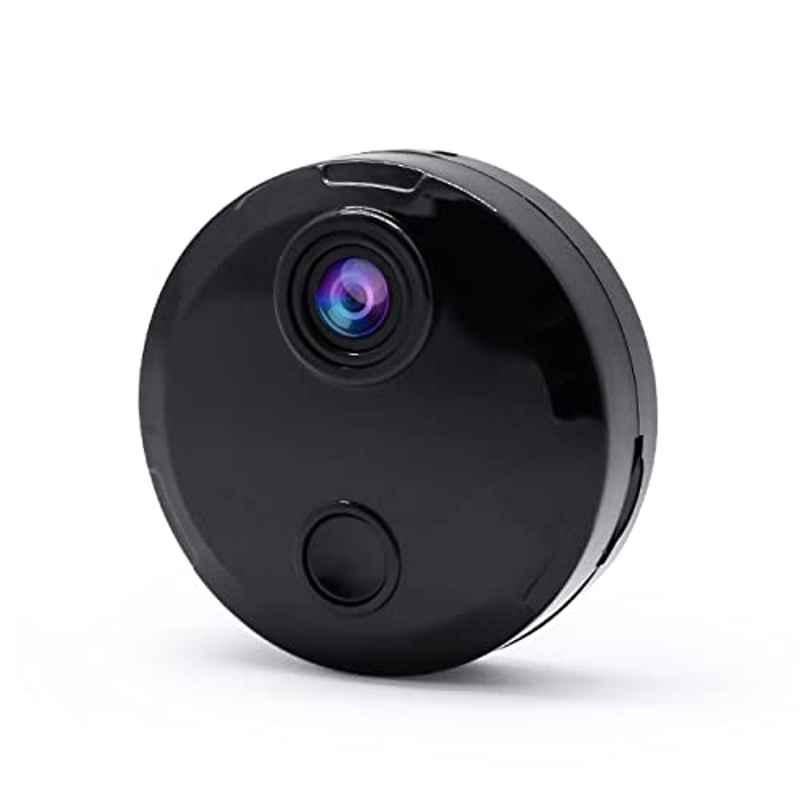 AUSHA C3 2MP 4K 1080p HD Mini CCTV Camera with Night Vision, Smart Motion Detection, Wi-Fi Mobile Connectivity & Two Way Audio