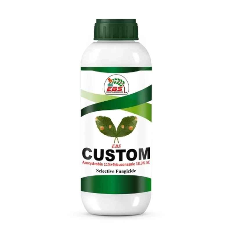 EBS Custom 250ml Azoxystrobin 11% & Tebuconazole 18.3% SC Fungicide for Control on Multiple Stages of Fungal Infection (Pack of 4)