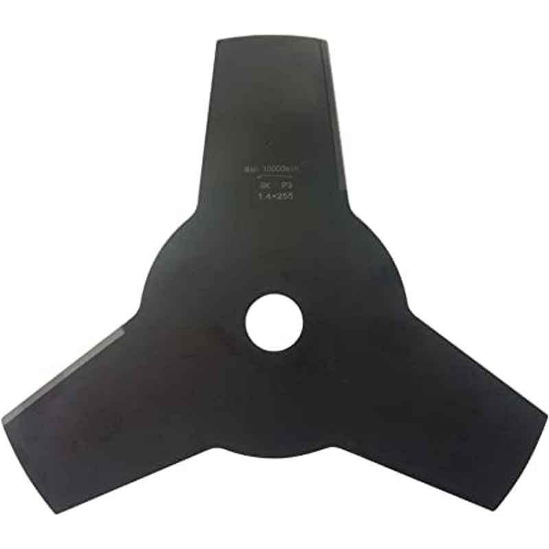 Farmo Tools 3T 10 inch Carbon Steel Black Heavy Duty Brush Cutter Blade, GTSNEA0002