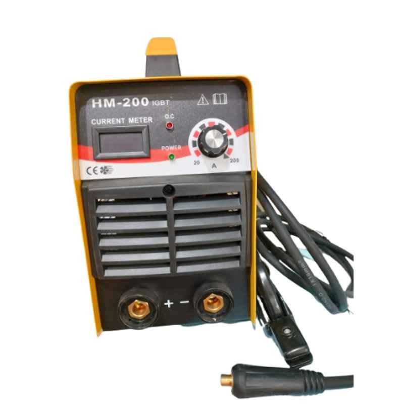 Mauli 200A Yellow & White Welding Machine, HM 200