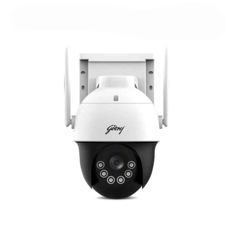 Godrej Ace Pro 3 MP 4G IP66 Outdoor Mini PT SIM Camera with Sim Support, Human Detection, 2 Way Talk, Cruise Support & Compatible with Alexa