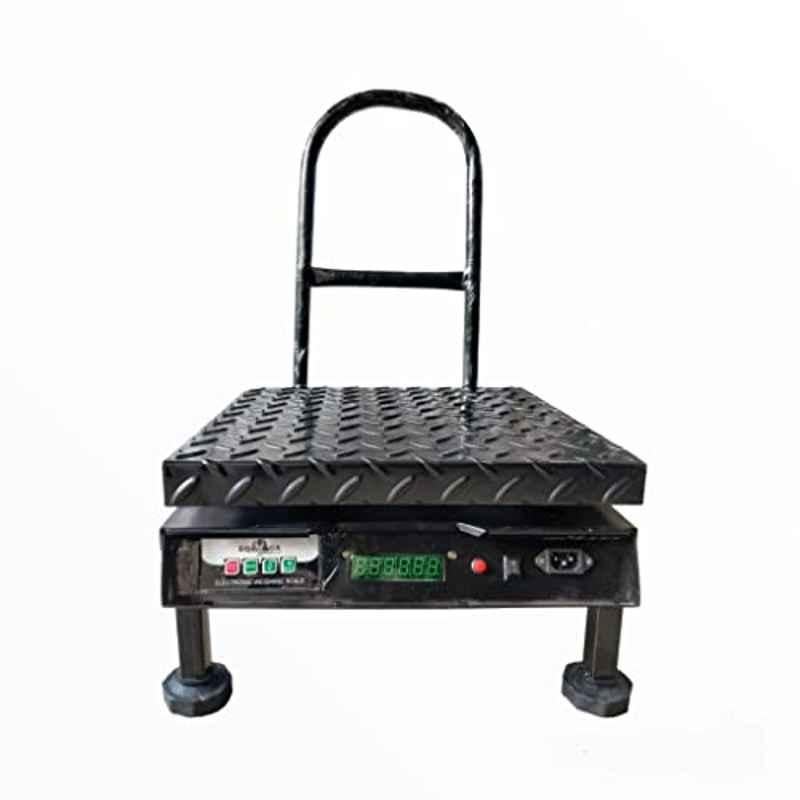 Equinox 16x16 inch 150kg Mild Steel Digital Weighing Scale with 20g Accuracy, BS400KDLMS