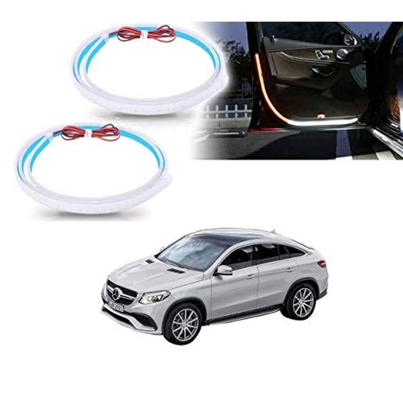 Kozdiko 2 Pcs 120cm Car Door Opening Warning LED Strips Safety Light Set for Mercedes Benz B-Class