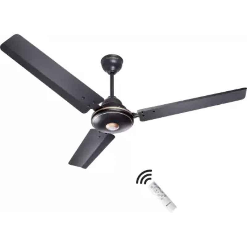 Maxotech Cresto Creta 28W Smoked Brown BLDC Motor 3 Blade Ceiling Fan with Remote, Sweep: 1200 mm (Pack of 2)