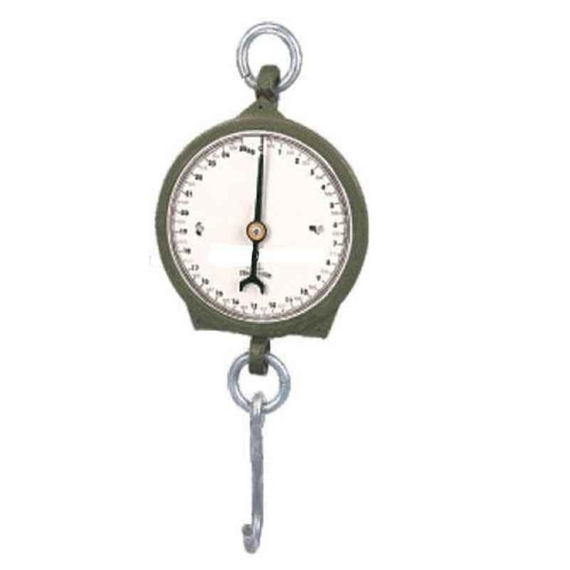ELECOPTO 10kg Plastic Round Analog Spring Balance
