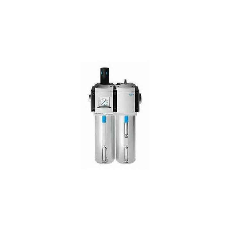 Akari 1/4 Inch Festo Type FRL with Metal Guard And Gauge, DC201A-02