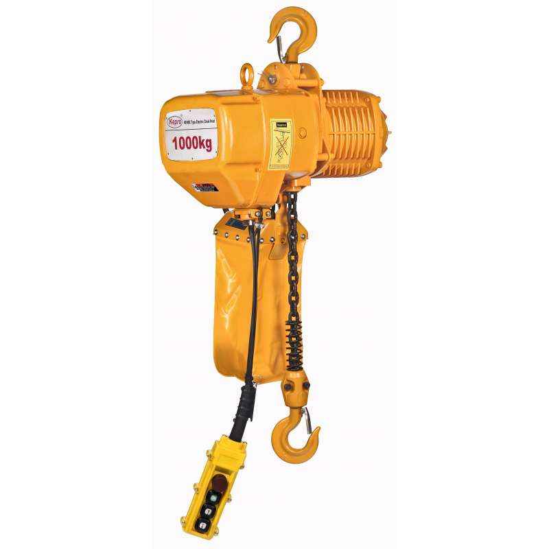 Kepro 7.5 Ton 5m Lift Hook Type Electric Chain Hoist, KCH0800305