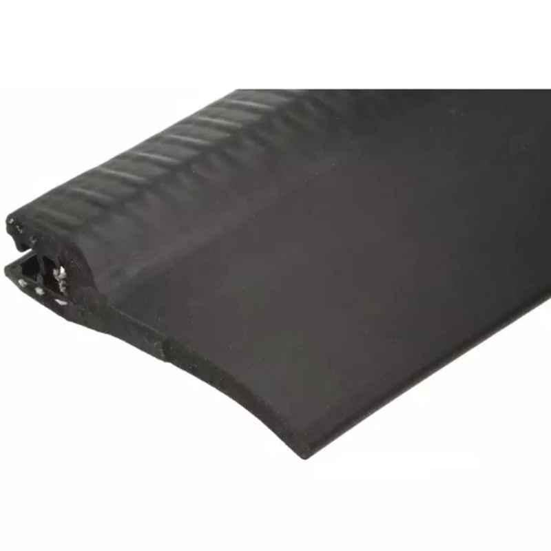 RS Pro 20m Black EPDM Edging Strip Roll, 7276074