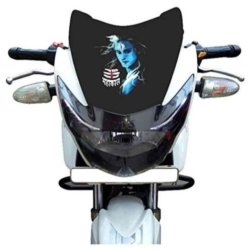 Just Rider Sv-502 Bhole Face Graphic Stickers for Visor Bike