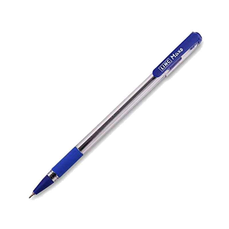 Linc Maxo Fine 0.7mm Blue Ball Pen (Pack of 75)
