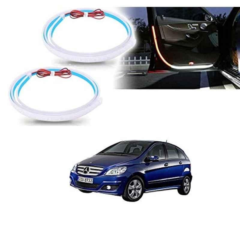 Kozdiko 2 Pcs 120cm Car Door Opening Warning LED Strips Safety Light Set for Mercedes Benz B-Class Electric