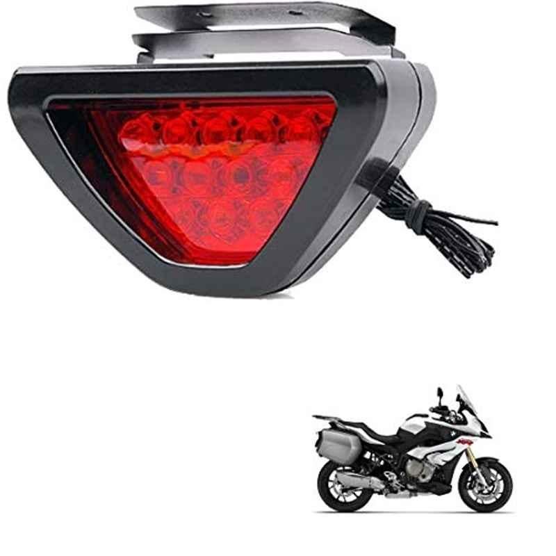 Kozdiko 12 LED Triangle Shape Bike Brake Light with Flash Mode for BMW S 1000 XR, koz_94828