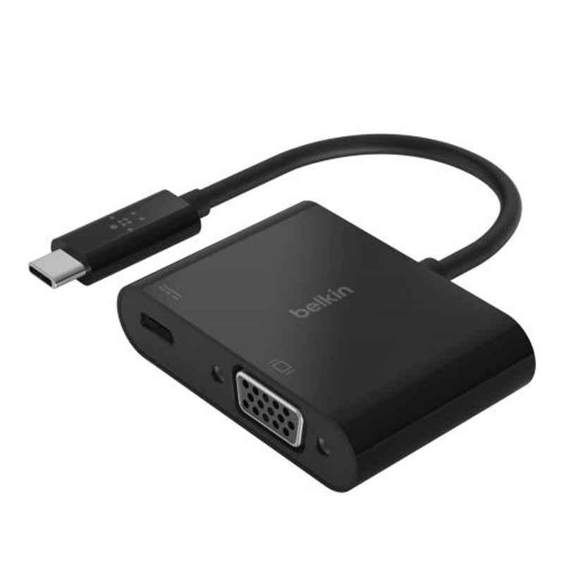 Belkin USB C To Vga & Charge Adapter, AVC001BTBK