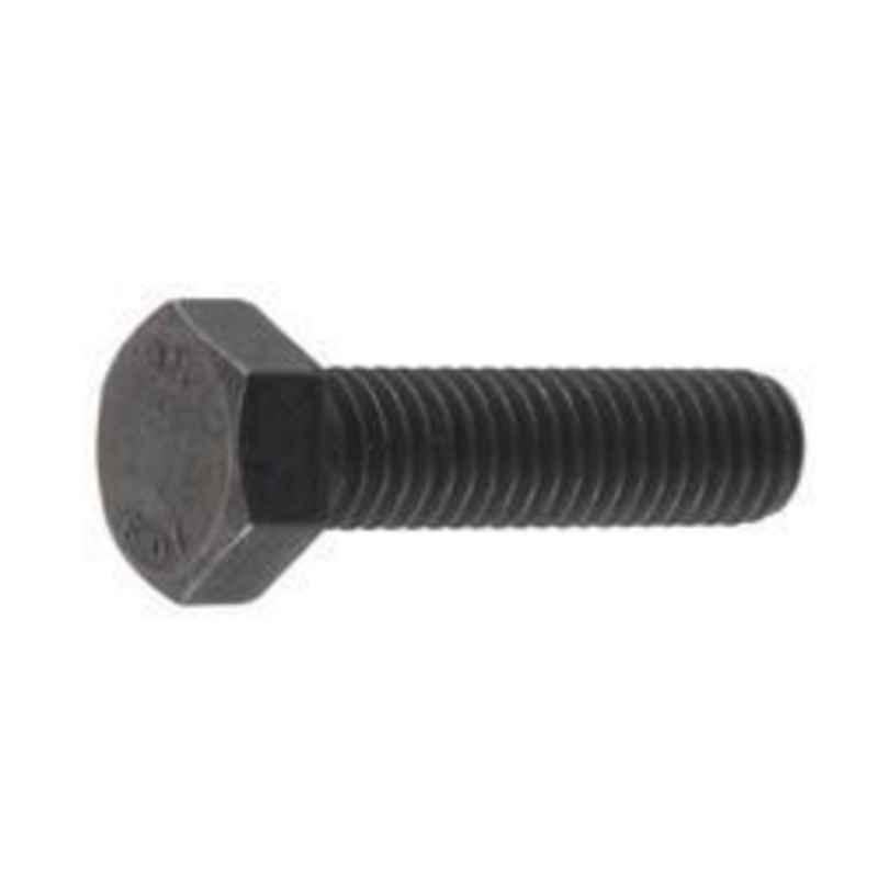 BSB M8 65mm Alloy Steel Black Oxide Fully Threaded Hex Head Screw (Pack of 100)