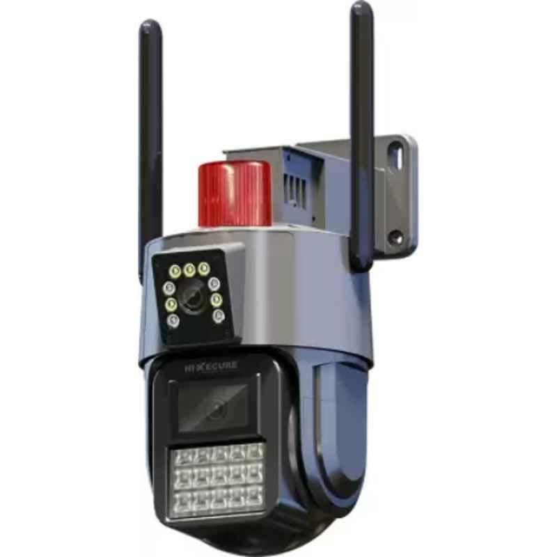 HiXecure 3MP 50m 4G Sim Based White Dual Lens Security Camera, HX-SD31T31L5-4G