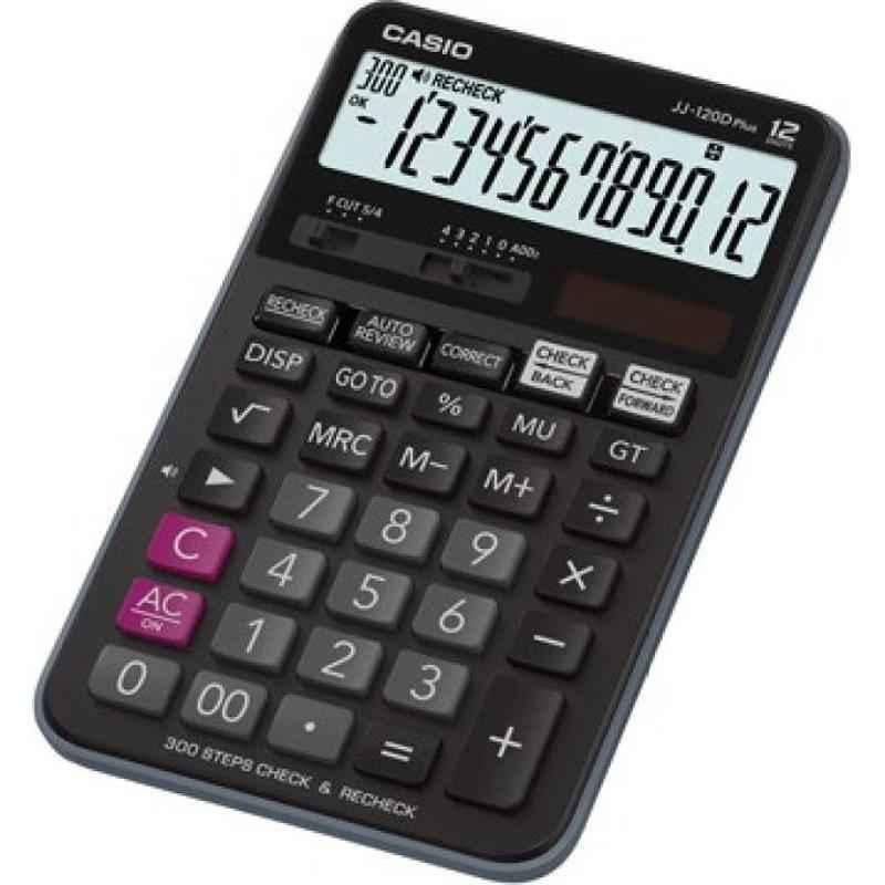 Casio JJ-120D Plus Basic Calculator