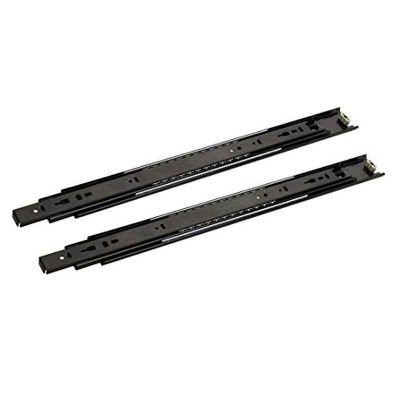 Bonus 20 inch Alloy Steel Black Zink Plated Drawer Slide