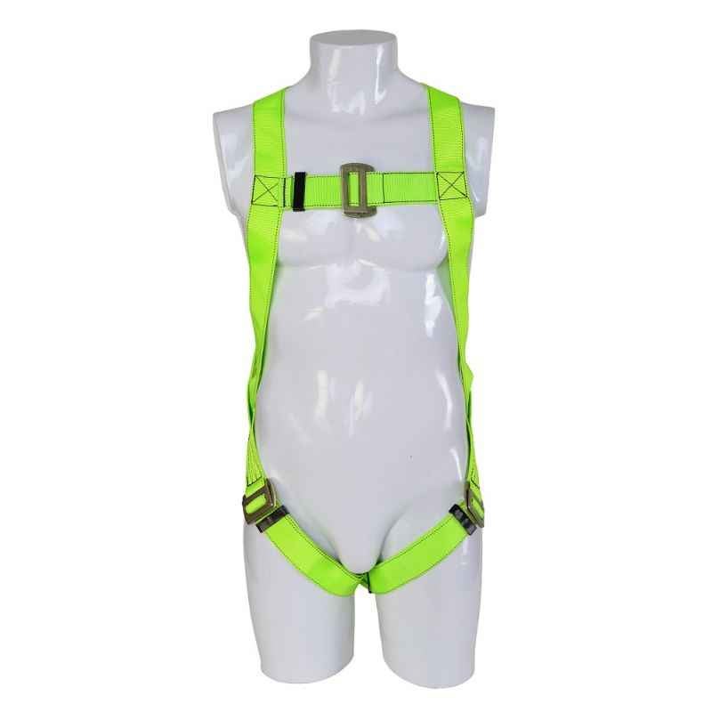 Heapro 1.8m Double Lanyard Safety Harness with Eco Scaffolding Hook, (HI-32)PP-D(HI-262)E
