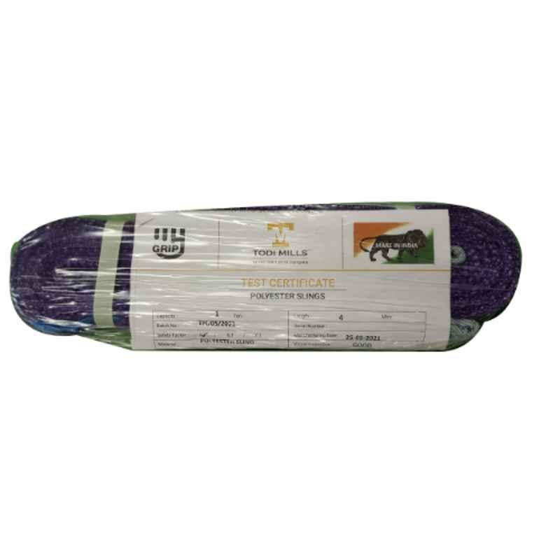 Grip 25mm Polyester Violet Sling, Length: 5 m