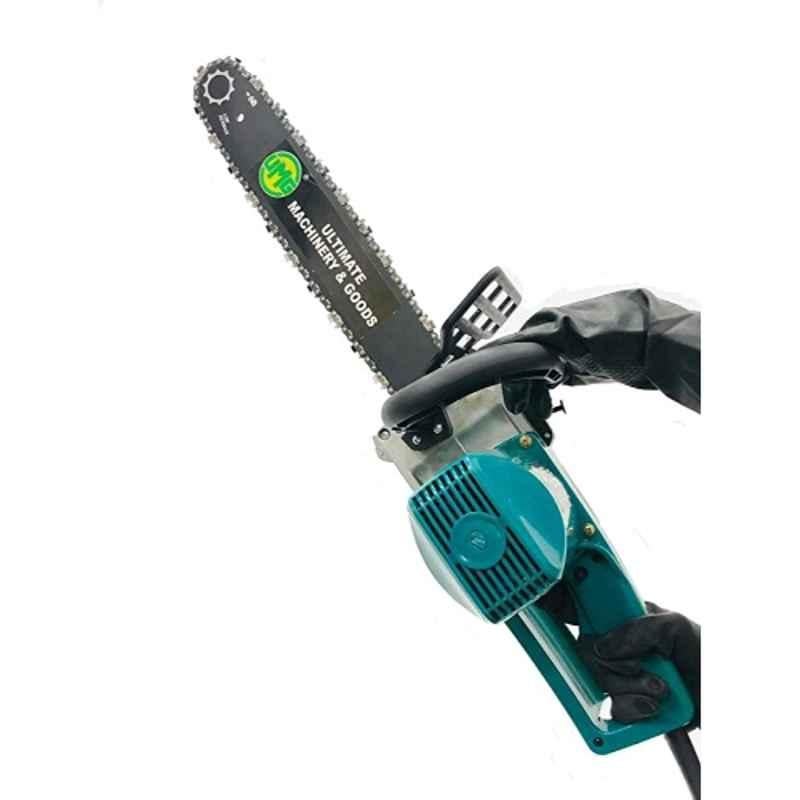 UMG 3.5HP Green Electic Operated Chain Saw Machine