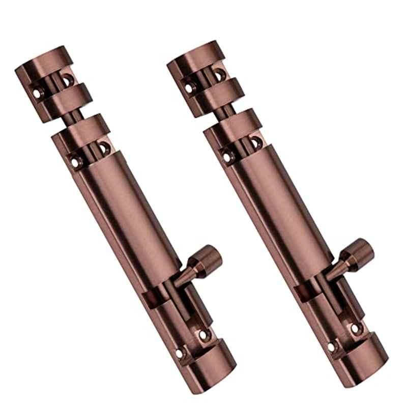 Screwtight 6 inch Aluminium Rose Gold Finish Xylo Tower Bolt for Door & Window (Pack of 2)