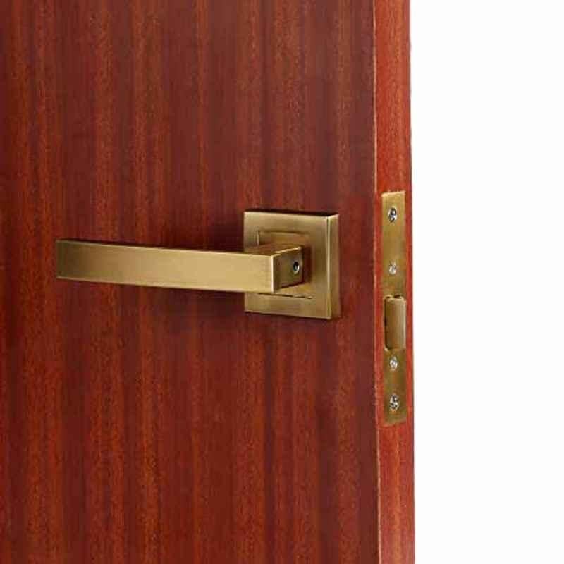 Homexpert MG308 Stainless Steel Antique Brass Finish Heavy Duty Mortise Door Lock Set with Bolt