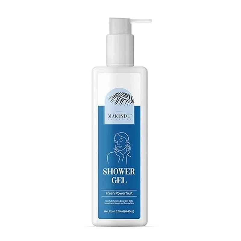 Makindu Cosmetics 250ml Fresh Power Fruit Body Wash for Moisturizing, Soft & Youthful Skin