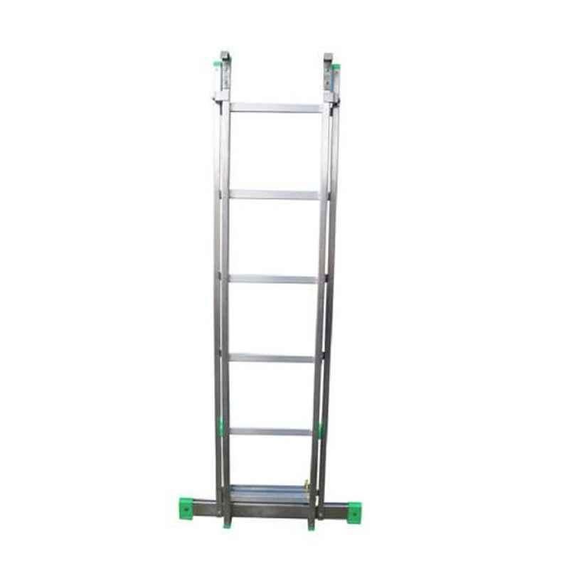 Aguerri 0332 14kg 9 Steps Aluminium Extensible Wall Support Ladder