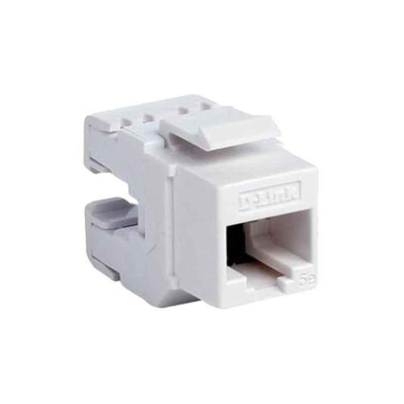 D-Link NKJ-5EWHI1B21 White Cat5E UTP Keystone Jack (Pack of 10)