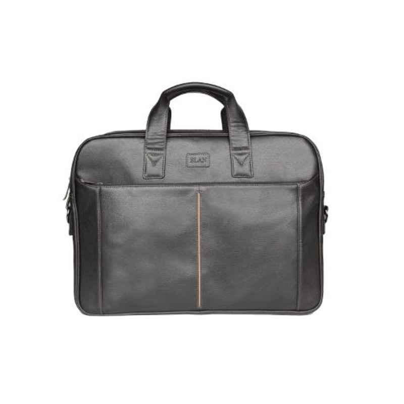 Elan 38.5x9.4x28.5cm Black Foam Business Bag, EFBB-4093-BL