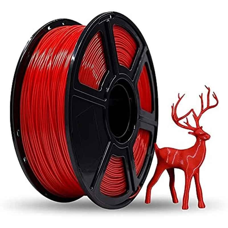 Flashforge 1kg 1.75mm Red PLA Filament for 3D Printing