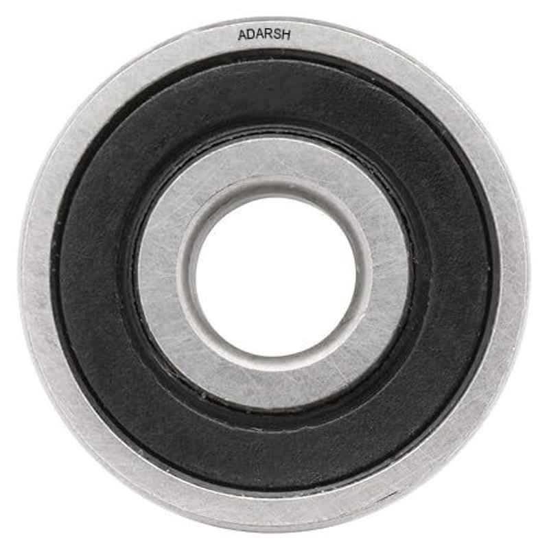 Adarsh 5x16x5mm Chrome Steel Rubber Sealed Ball Bearing, 625 2RS (Pack of 10)