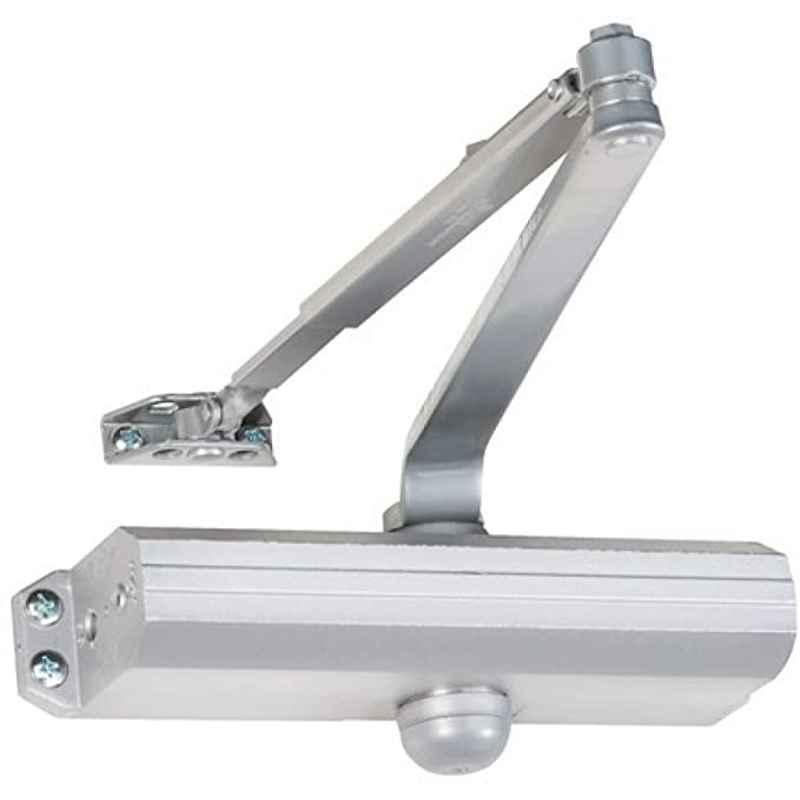 Galaxy Aluminium Silver Overhead Door Closer