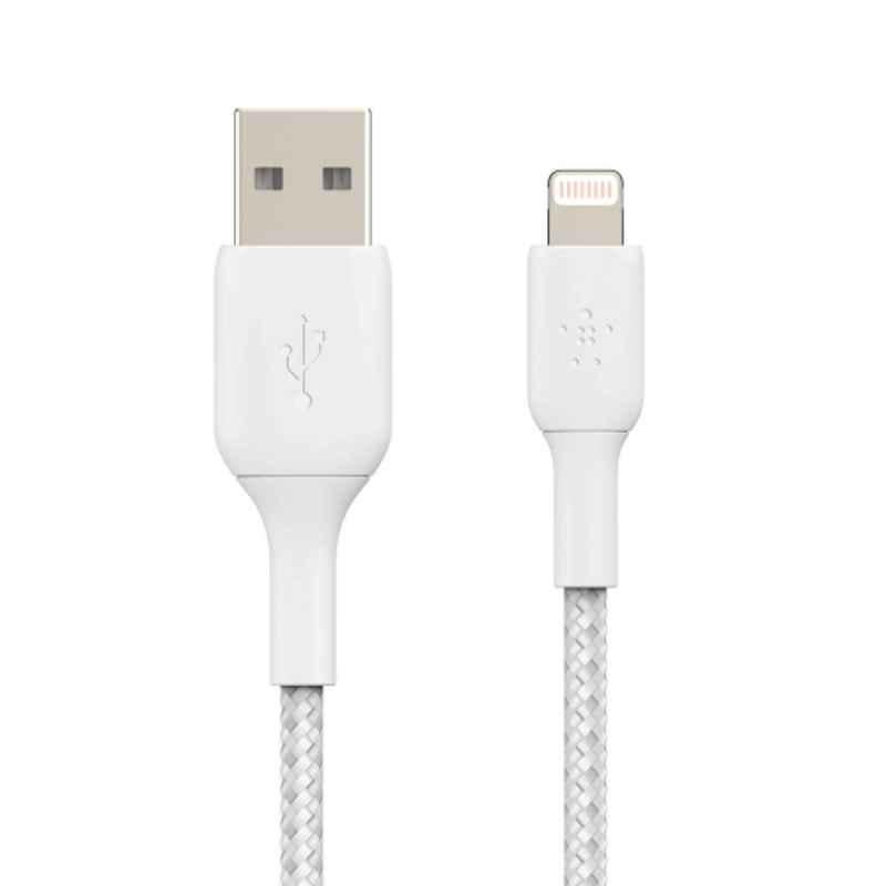 Belkin 1m White Lightning to USB Charge & Sync Cable, CAA002bt1MWH