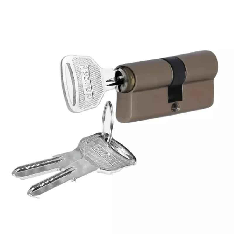Dorset CL 511 FE 100mm Stainless Steel Ferro Finish Euro Profile Pin Cylinder Lock (Pack of 3)
