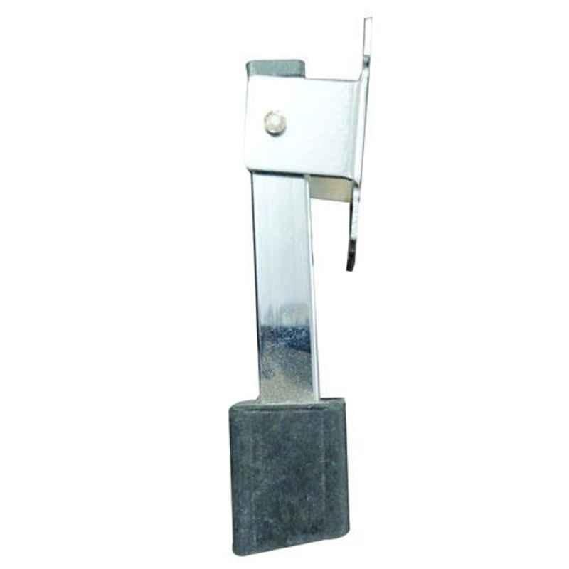 Nixnine 3 inch Stainless Steel Floor Dual Rod Door Stopper with Rubber, HVY_A-529_1PS