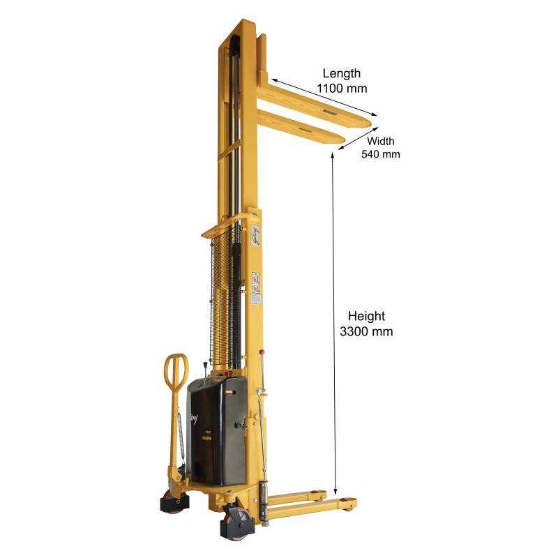 Godrej MS 1033 Semi Electric Stackers, Load Capacity: 1000 kg