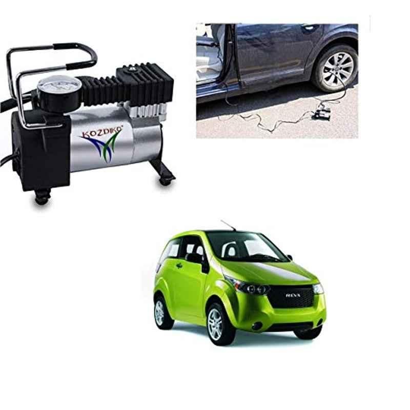 Kozdiko 12V DC Heavy Duty Metal Tyre Inflator for Mahindra Reva, Tyre_Inflator_D125