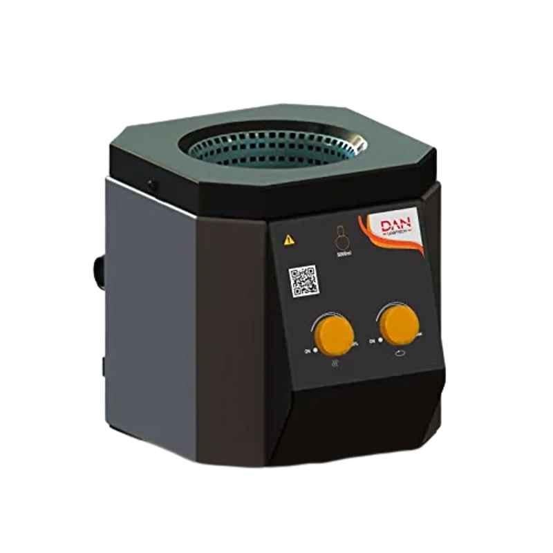 Glassco by Dan Logitech Black Diamond 500ml Analog Heating Mantle with Stirrer, 1223.DNEU.03