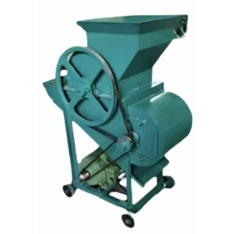 Exwell 1HP Stainless Steel Semi Automatic Garlic Bulb Breaker, Capacity: 80-100 kg/hr