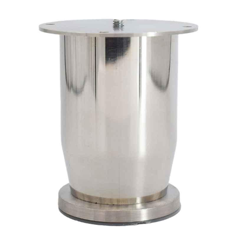 RAB 4 inch Stainless Steel Silver Chrome Finish Sofa Leg
