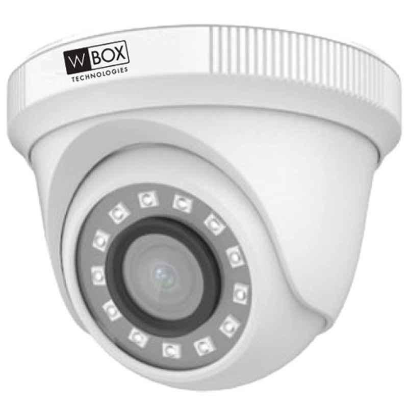 Wbox 2 MP 3.6mm Plastic 1080p AHD IR Dome Camera, WBC0ECVHD2R2FPN