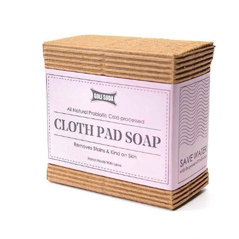 Goli Soda All Natural Probiotics Cloth Pad Soap, GSCPS001