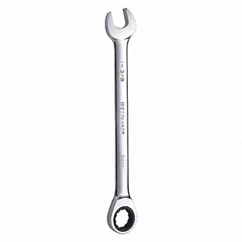 Westward 18 inch Alloy Steel Chrome Ratchet Wrench, 54PN40