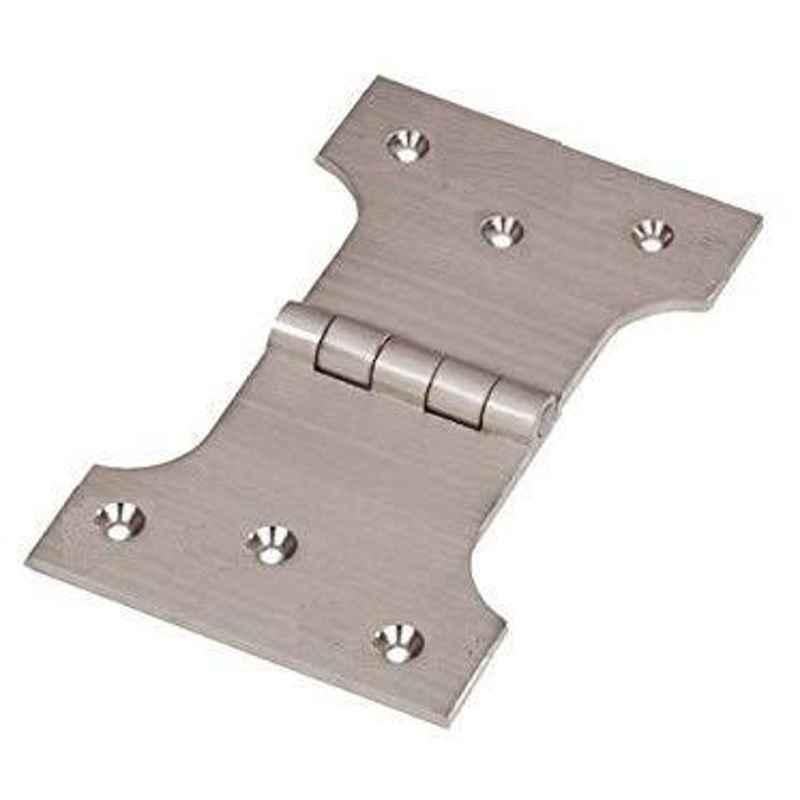 Smart Shophar 3 inch Stainless Steel Silver Parliament Hinge 3x3x, SHA40HG-PARL-SL3X3X3-P1