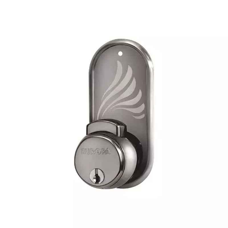 Europa 17.8mm Gun Black 14 Pin Dimple Key Door Lock, C323