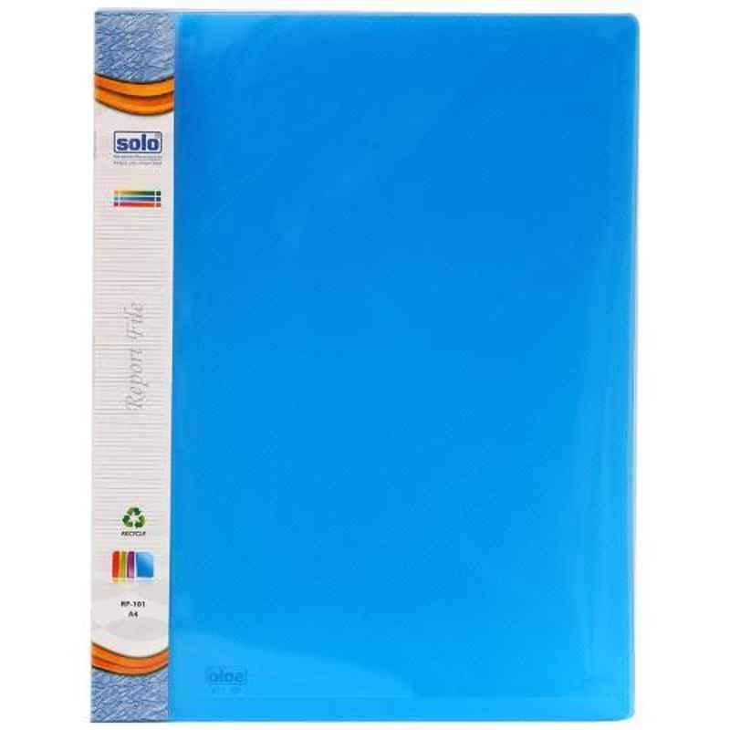 Solo Blue Full Scape Deluxe Clip Report File, RF111 (Pack of 20)