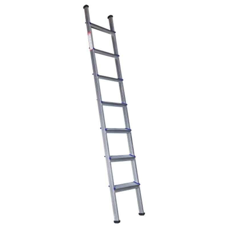 Alnico BSSL07 Blue Aluminium Alloy Straight 7 Steps Ladder, Load Capacity: 150kg