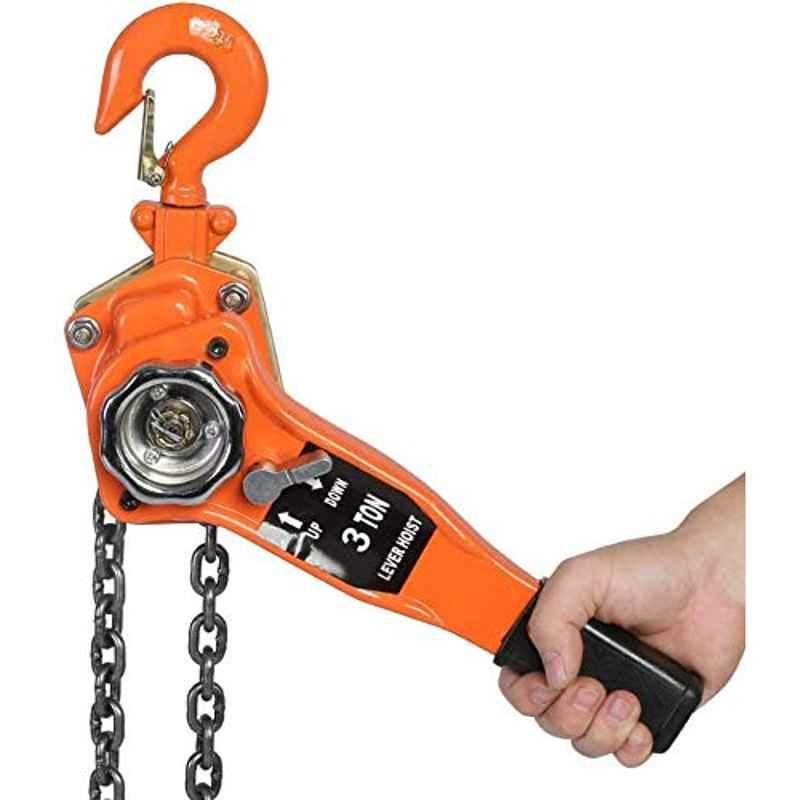 Voltz 3 Ton Ratchet Lever Chain Hoist with 6 Months Warranty