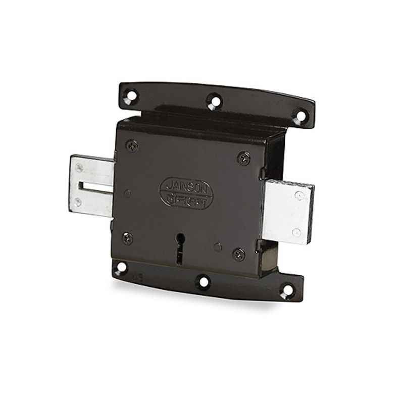Smart Shophar 7 Inch Brass & Steel Loger Solid Double Action Goodown Lock, 54502-SGLS-07